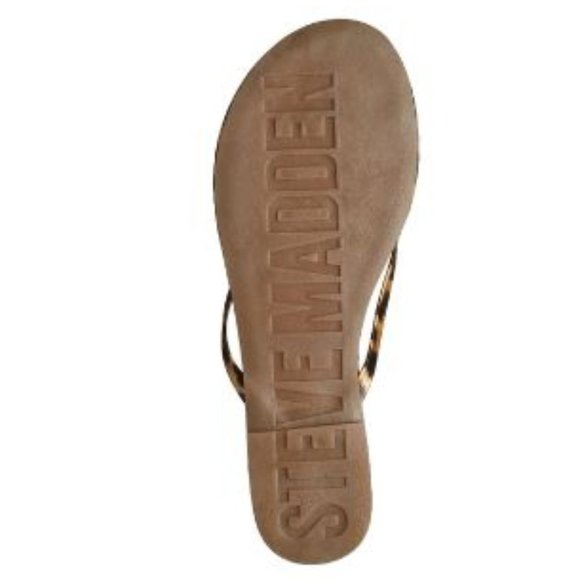 🆕️ Tay Flip Flop STEVE MADDEN Leopard 6 - Picture 5 of 7
